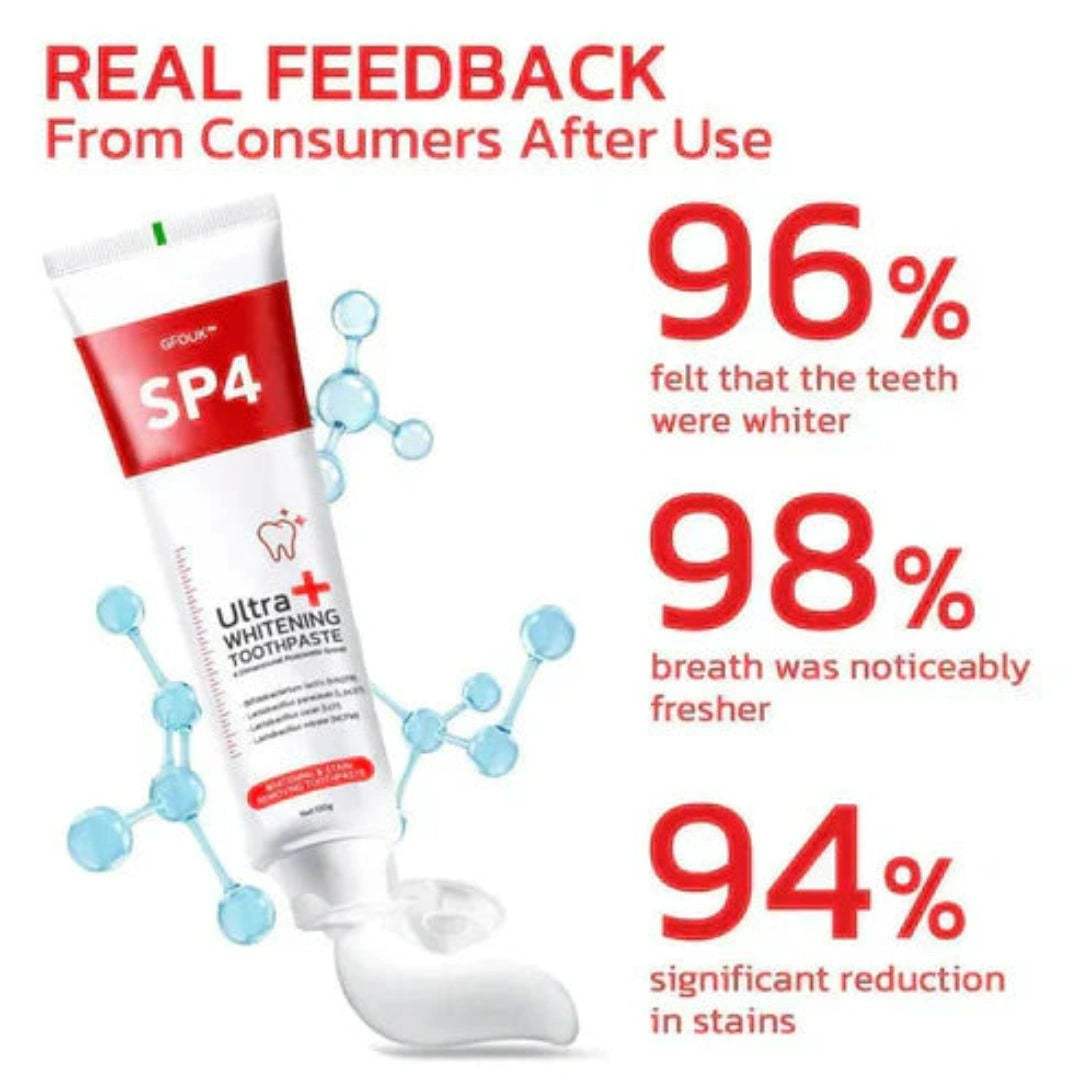 SP-4 PROBIOTICS WHITENING & FRESH TOOTHPASTE PACK OF 2