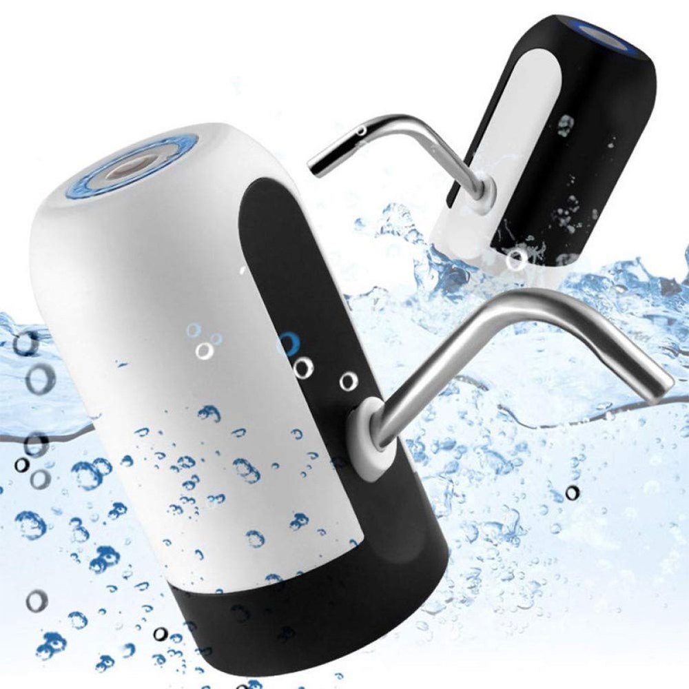 Automatic Electric Water Dispenser Pump for 20L Bottle | Portable USB Charging Wireless Water Bottle Pump