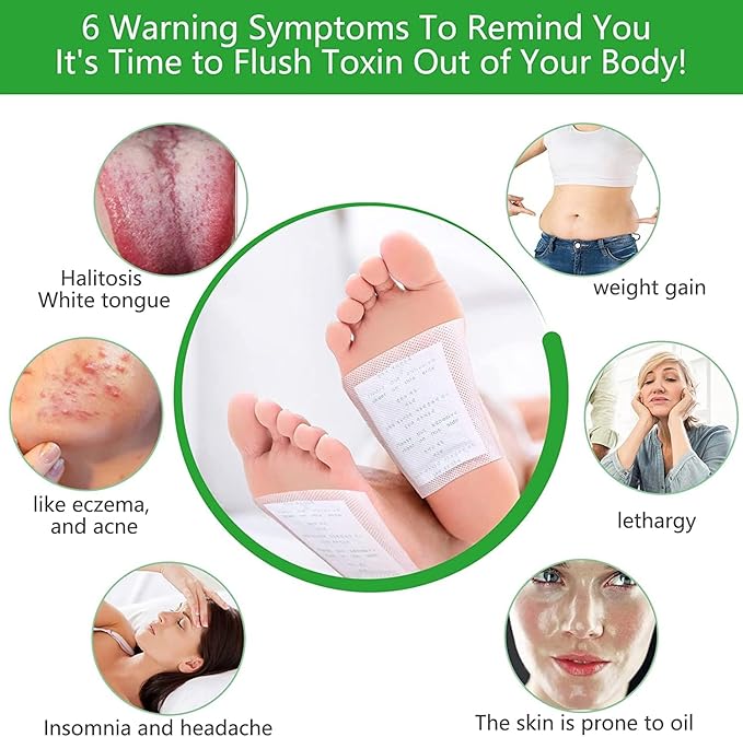 🌿 Herbal Premium Detox Foot pads 🌿 (BUY 2 GET 2FREE)🌿